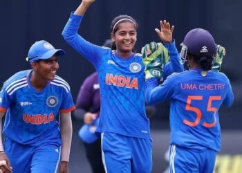 India A beat Bangladesh A to win Women’s Emerging Asia Cup. Courtesy: Shreyanka Patil Instagram