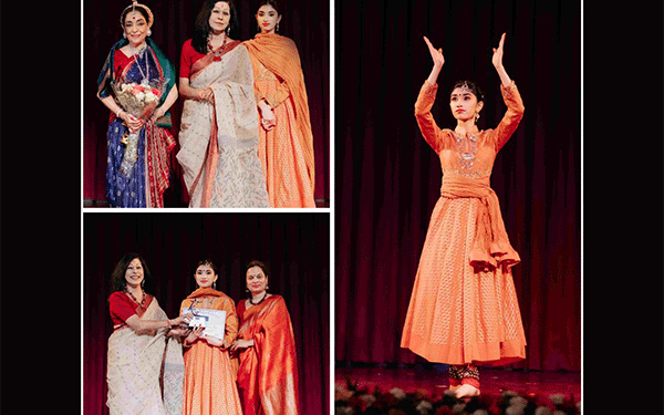 Renowned Padmashri Artists Applaud Young Artist Ananya Jain’s Impactful Performance at NGO Fundraiser ﻿