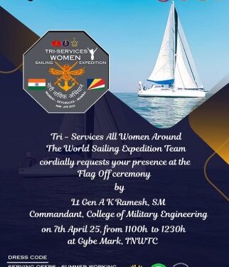 Indian Armed Forces Women’s Team Set to Sail Around the World