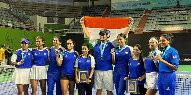 Indian Women Secure Thrilling Win to Reach Billie Jean King Cup Playoffs