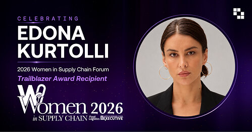 Exiger Customer Success Leader Edona Kurtolli Named 2026 Women in Supply Chain Forum Award Recipient